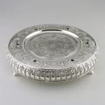 Ayaklıklı İşlemeli Lüks Zemzem Takımı - Görsel 3