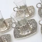 6lı Telkari Çay Seti - Görsel 2