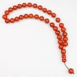 Fırınlı Polyester  İri Boy Tesbih