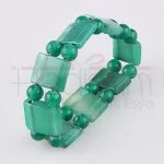 Lastikli Akik Bilekli Yeşil