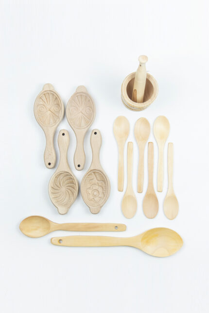 5'li Ahşap Set-22