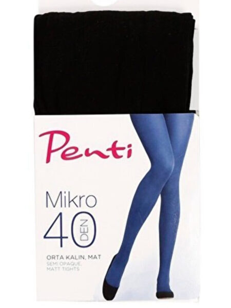 Penti Micro 40 Külotlu Çorap Antrasit