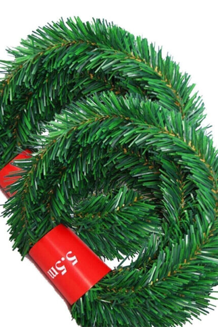 Garland Yeşil Çam Dalı 5 Metre
