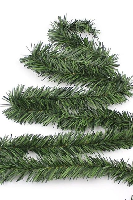 Garland Yeşil Çam Dalı 5 Metre 1