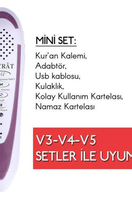 Kuran Kalemi + Şarj (V3-V4-V5 setler için)