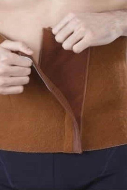 Deve Tüyü Cırtlı Yün Bel Korsesi