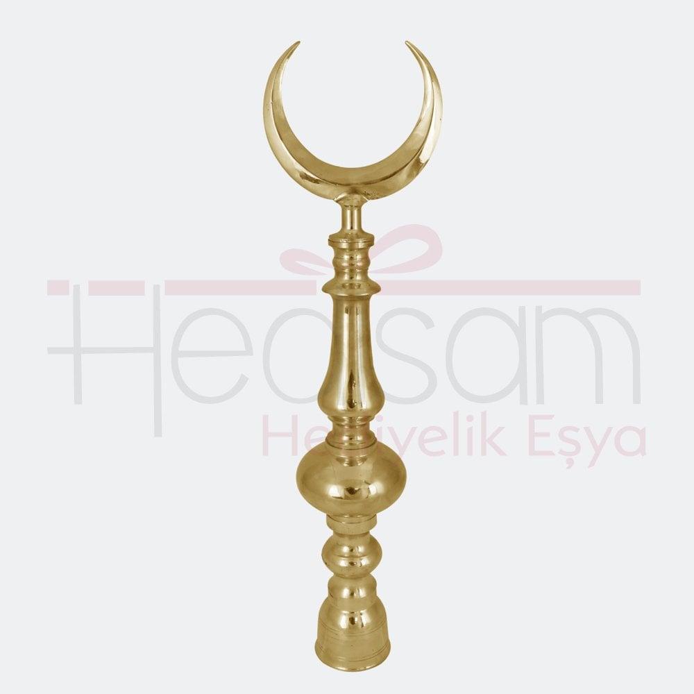 70-cm-cesme-hilal-alem.jpg Hilal Cami Alemi 70x10 cm - Görsel 1