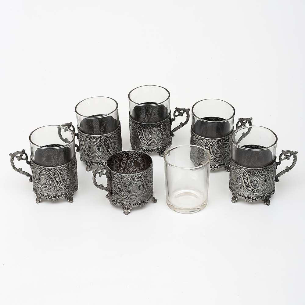 hed0845pwt.jpg Metal Bardak Set - Görsel 1