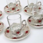 Kırmızı Çay Set - Görsel 2