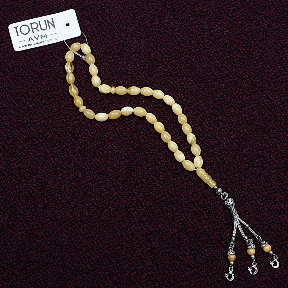 img-2700.jpg Orjinal Damla Kehribar Gümüş Püskül - Görsel 1