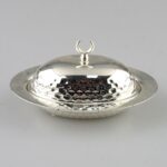 Oval Kapaklı Dövmeli Lokumluk