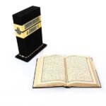 Hayrat Kabe Kutulu Kadife Kuran-ı Kerim (Cep Boy) - Görsel 5