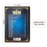 Yasini Şerif Türkçe Fihristli Çanta Boy 128 Sayfa - Görsel 2