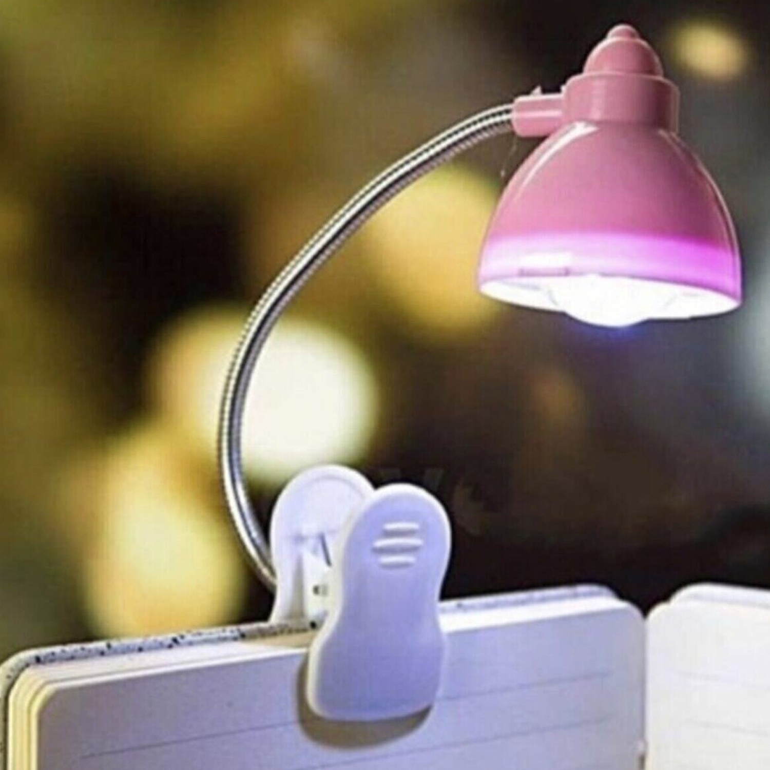 Mandallı Kitap Okuma Lambası Mandallı Kitap Okuma Lambası