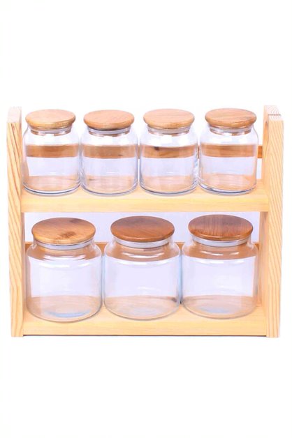 Product_5URL245QtF.jpg Bambu Kapaklı Baharat Seti 8 Parça - Görsel 1