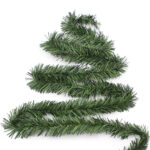 Garland Yeşil Çam Dalı 5 Metre - Görsel 2
